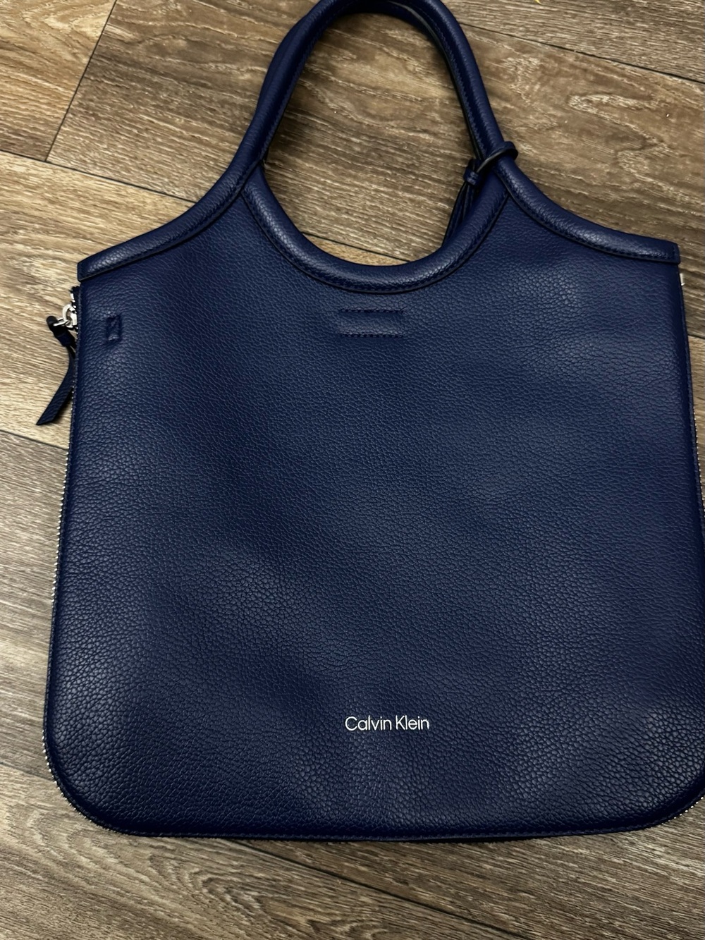 Calvin Klein Gabrianna Novelty Slim Side Zip Tote